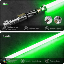Load image into Gallery viewer, Aluminium Alloy RGBX Light Saber - Infinite Color Change &amp; Heavy Dueling Support