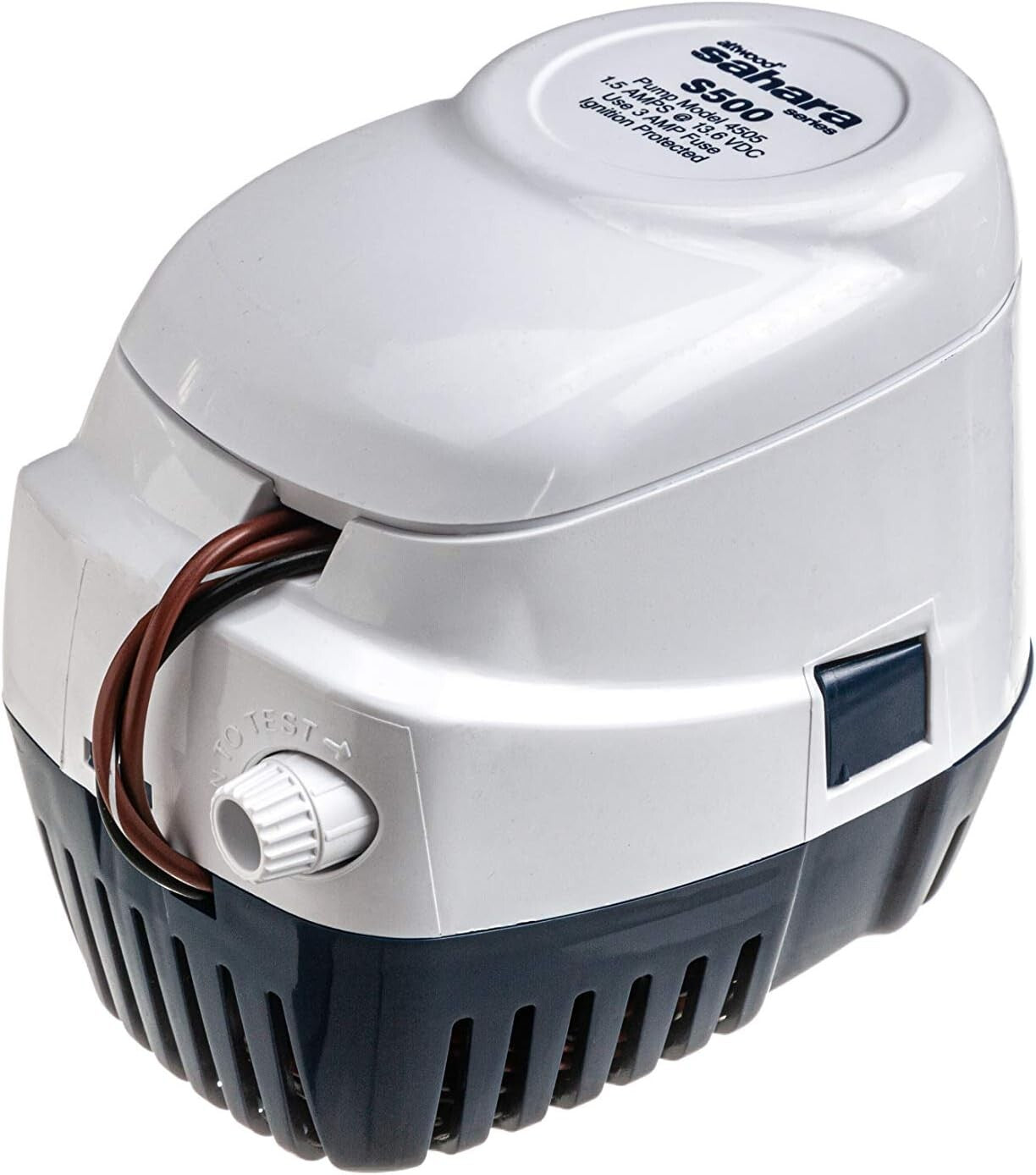 Durable Sahara S500 Automatic Bilge Pump with 29-Inch Wire - Easy Installation