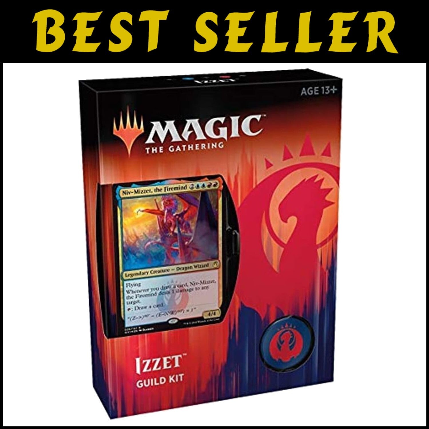 Epic Izzet Guild Kit - Alternate Art Niv-Mizzet 60-Card Deck and Accessories