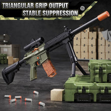 Load image into Gallery viewer, Complete Foam Blaster Set: Sniper Rifle with Scope &amp; 100 Bullets for Teens