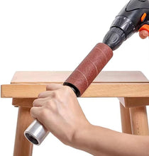 Load image into Gallery viewer, Lightweight Hand-Held Drum Sander with Extra Sleeves for Cordless Drills
