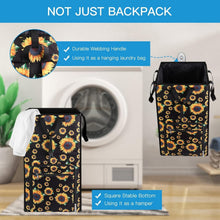 Load image into Gallery viewer, Extra Large 2-in-1 Backpack Hamper with Adjustable Straps for College Life