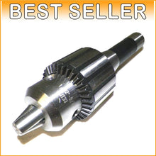 Load image into Gallery viewer, Heavy Duty Alloy Steel Drill Chuck: 1/32"-5/8" with Easy Installation Kit