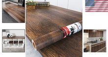 Load image into Gallery viewer, Self-Adhesive Wood Grain Wallpaper 17.7"x400" - Easy Installation, Stylish Decor
