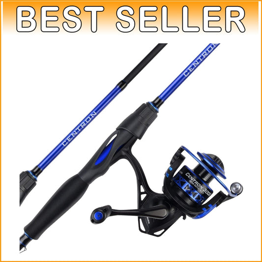 Centron 6' IM6 Graphite Fishing Rod and Reel Combo - All Purpose & Lightweight