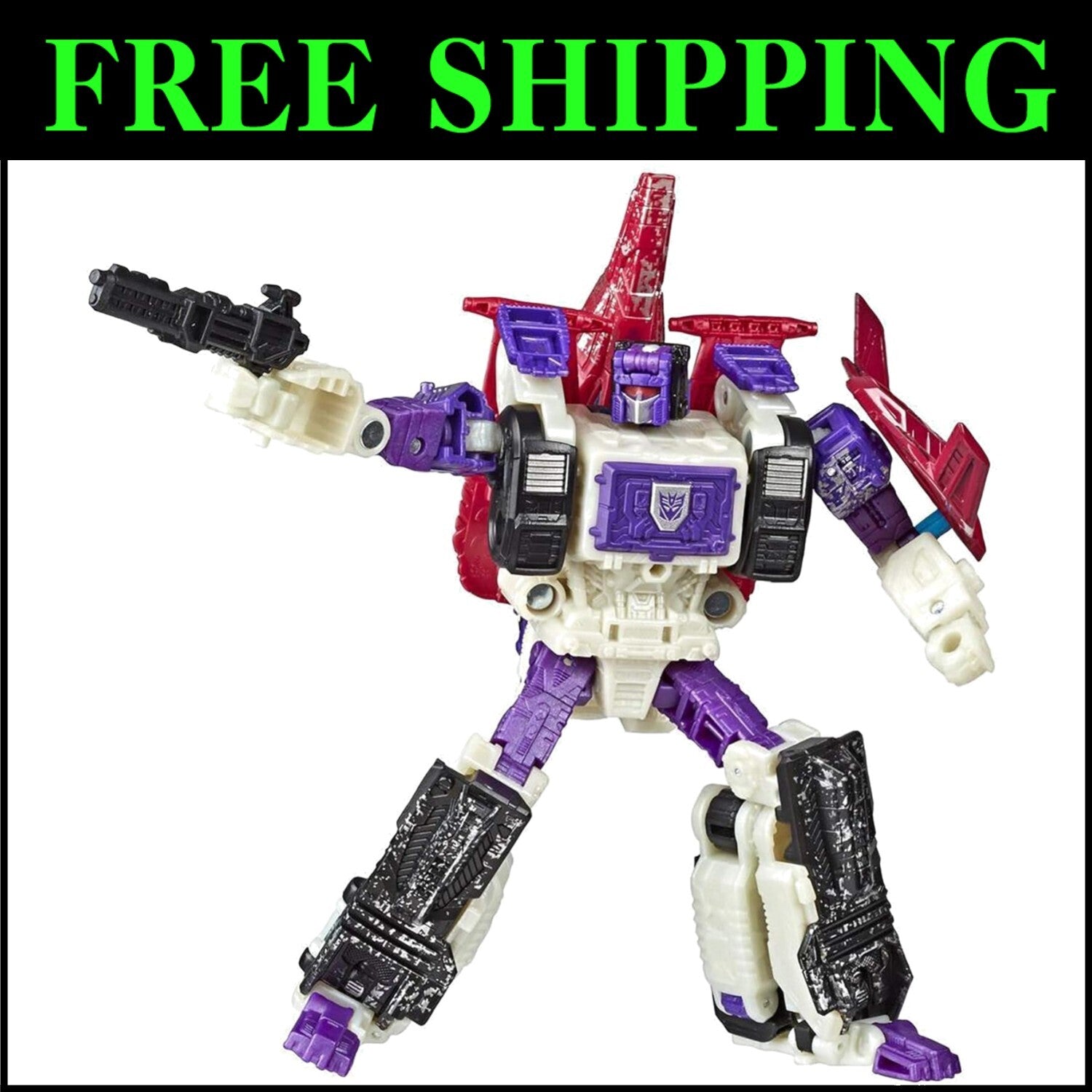 Voyager Class Transformers WFC-S50 Apeface - 7-Inch Triple Changer with Weapons