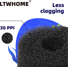 Load image into Gallery viewer, 12 Durable Custom Filter Sponges for Beckett Pond G Pump - Superior Quality