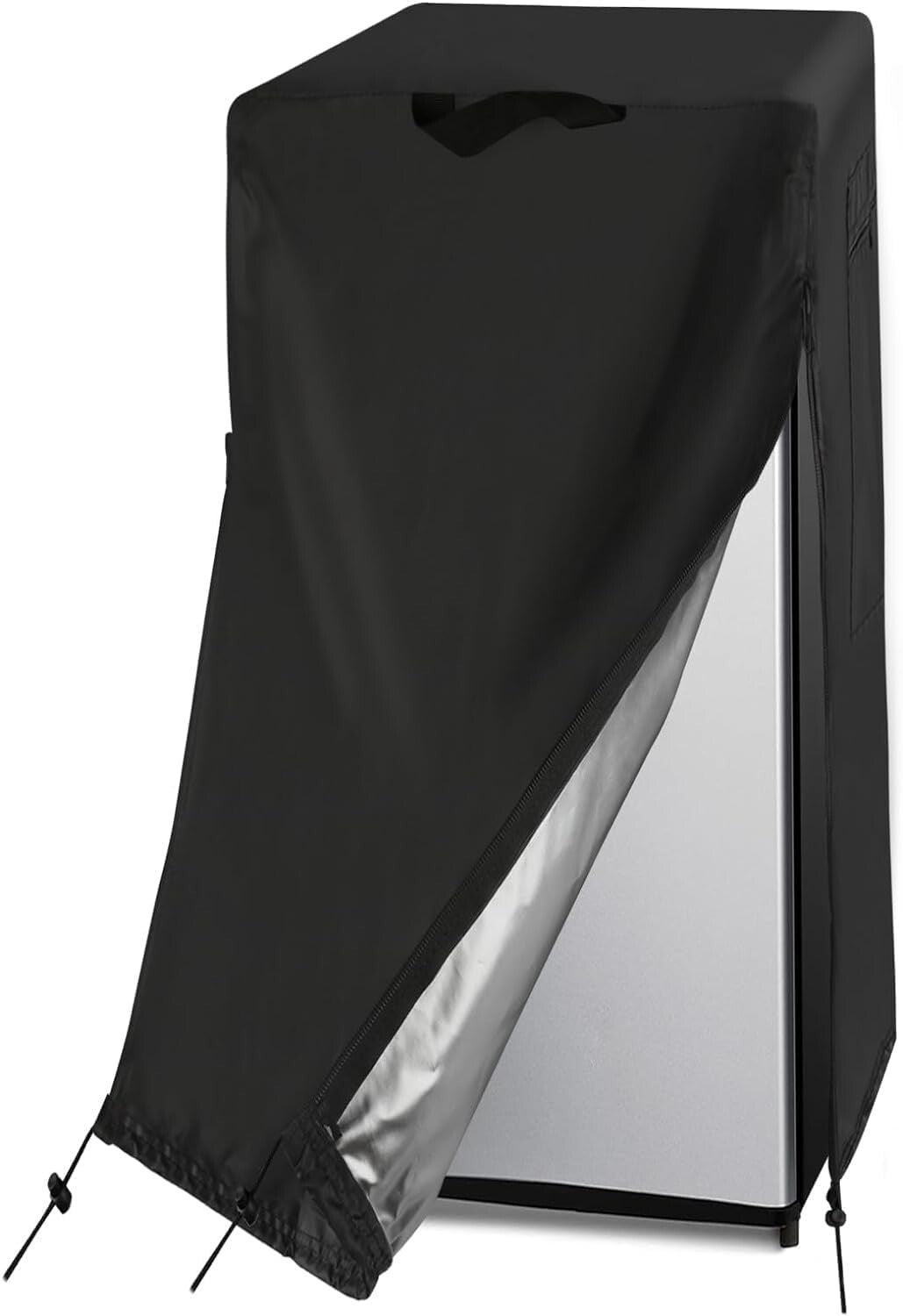 Durable Waterproof Refrigerator Cover - Dustproof and Fits Most Upright Freezers