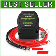 Load image into Gallery viewer, IP65 Rated Dual Battery Isolator Kit - 12V Automatic Disconnect for Off-Road Use