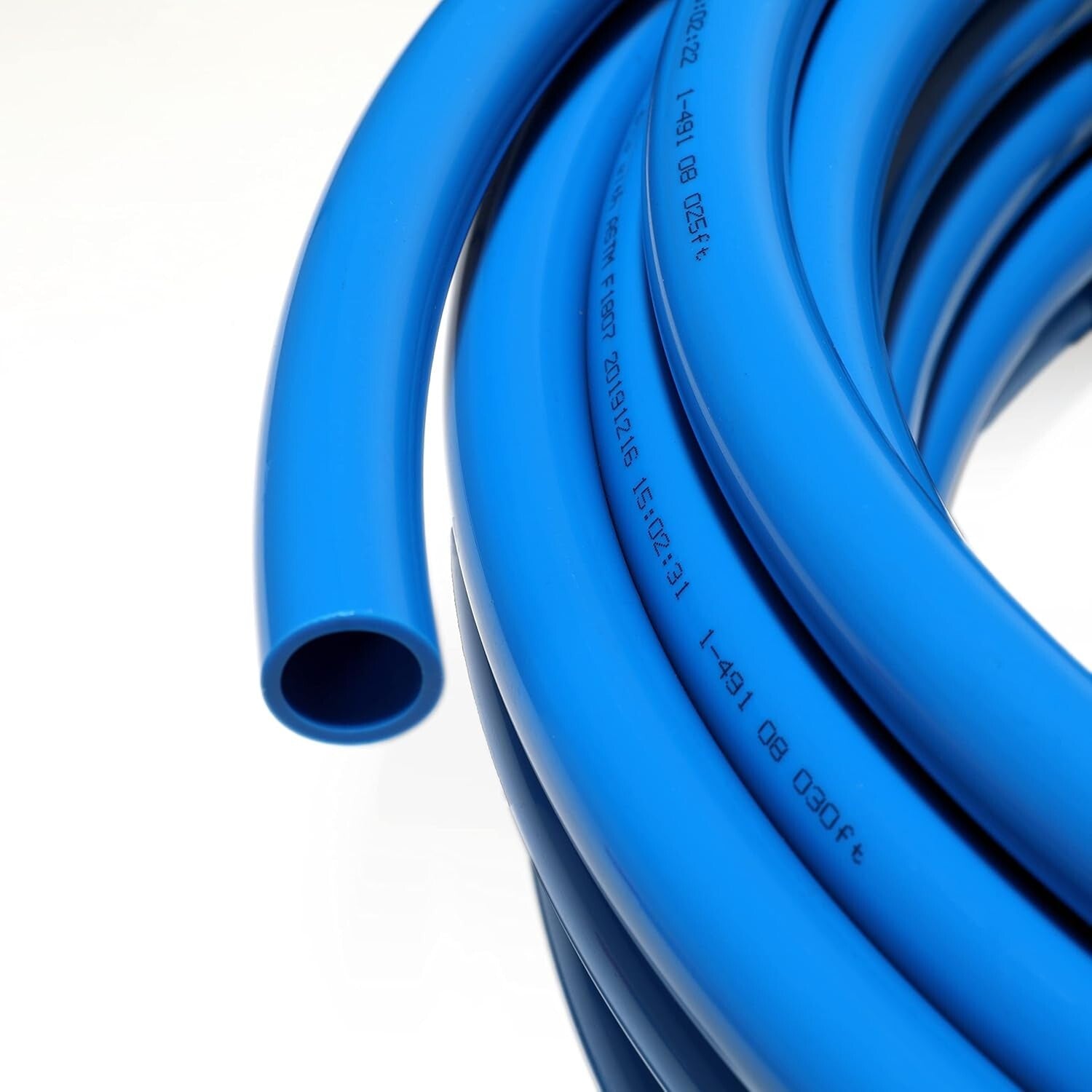 1/2 Inch PEX Plumbing Kit: 2 Rolls, Brass Fittings, Cutter & J-Clamps Included