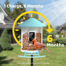 Load image into Gallery viewer, Smart Outdoor Bird Feeder Camera - Capture &amp; Share Your Backyard Birding Moments