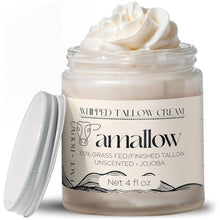 Load image into Gallery viewer, 100% Grass-Fed Beef Tallow Moisturizer - Nourishing Skin Lotion, 4 FL. oz.