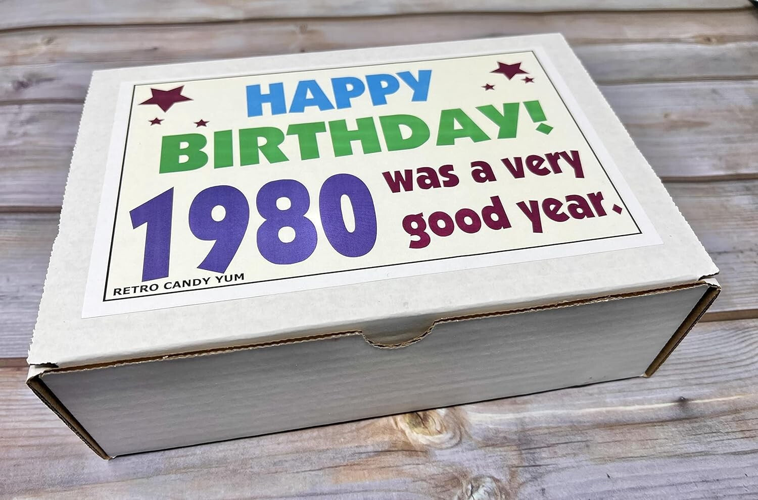 Blast from the Past: 1980s Candy Assortment for 45th Birthdays - Gift-Ready