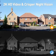 Load image into Gallery viewer, Smart 2K Doorbell Camera with Human Detection &amp; Instant Alerts - No Subscription