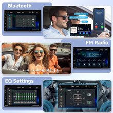 Load image into Gallery viewer, Detachable Touchscreen Car Multimedia Player with Bluetooth &amp; Backup Camera