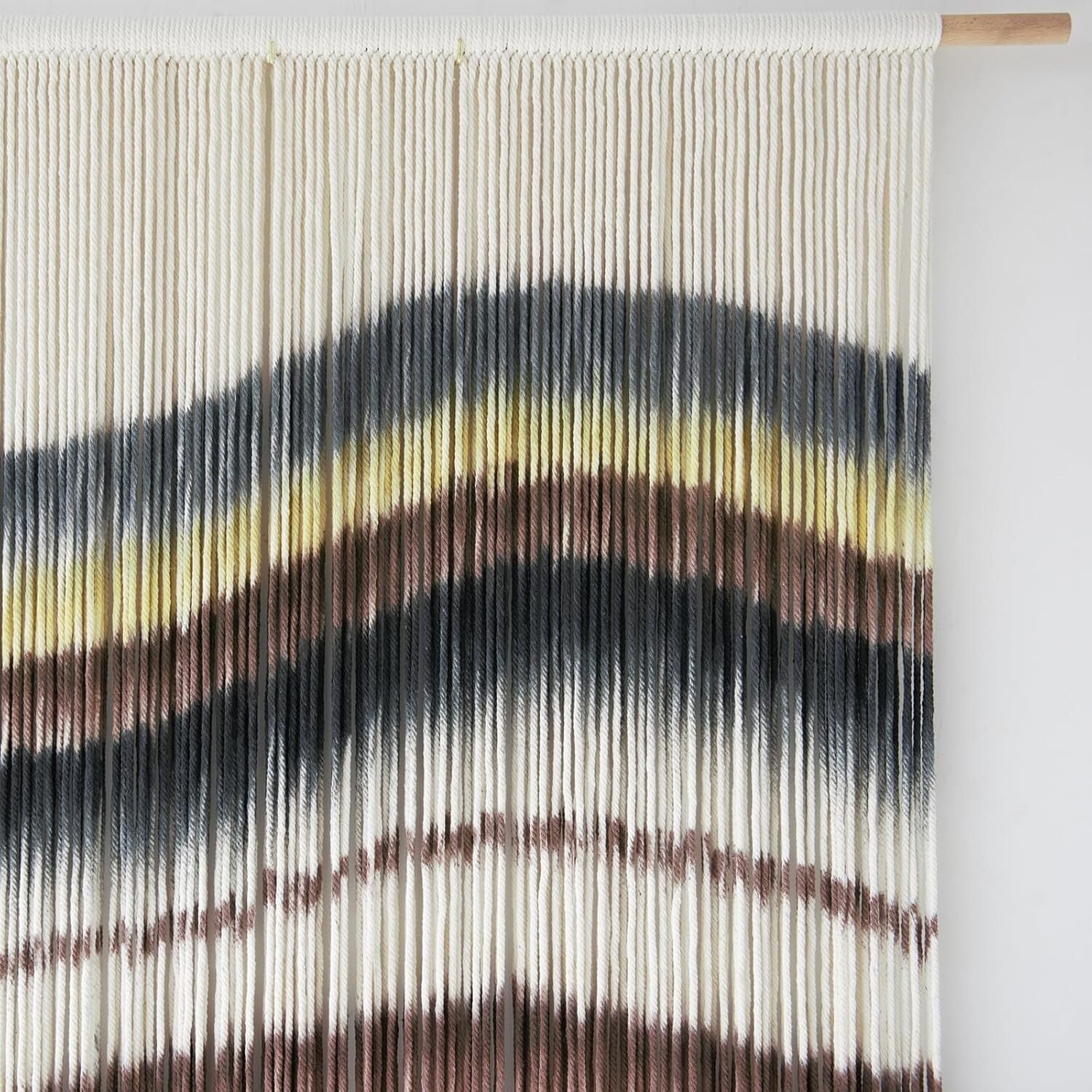 Organic Cotton Macrame Wall Decor - Lightweight 3lb Tapestry for Instant Charm