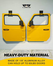 Load image into Gallery viewer, Heavy Duty Jeep Door Storage Hangers - Rust Resistant Bracket Set for All Models