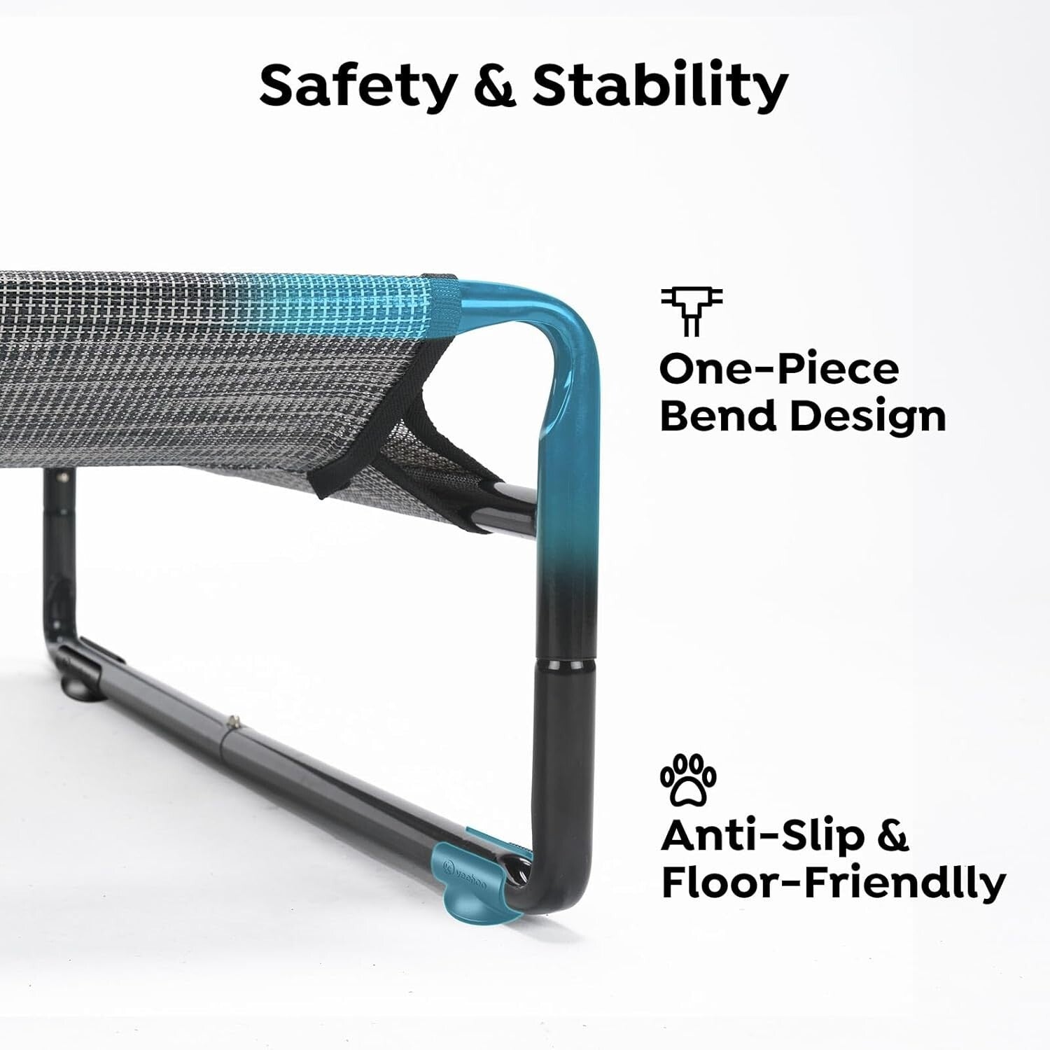 Durable Portable Dog Hammock Bed with Breathable Mesh - Ideal for Large Dogs