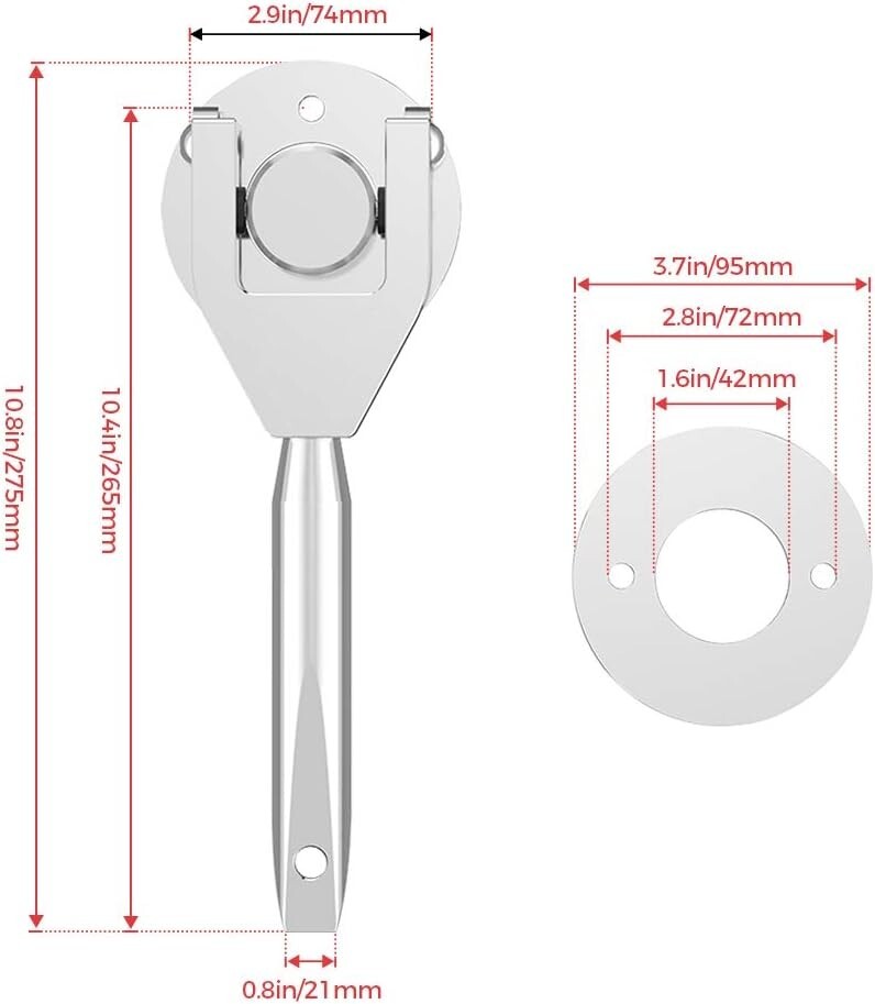 CNC Machined Clutch Removal Tool for Can Am Maverick X3 Max Turbo 2017-2025