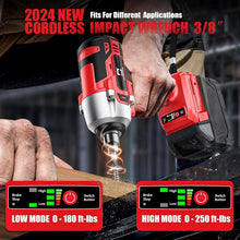 Load image into Gallery viewer, Lightweight Cordless Impact Wrench 250FT-LBS, Milwaukee Battery Compatible