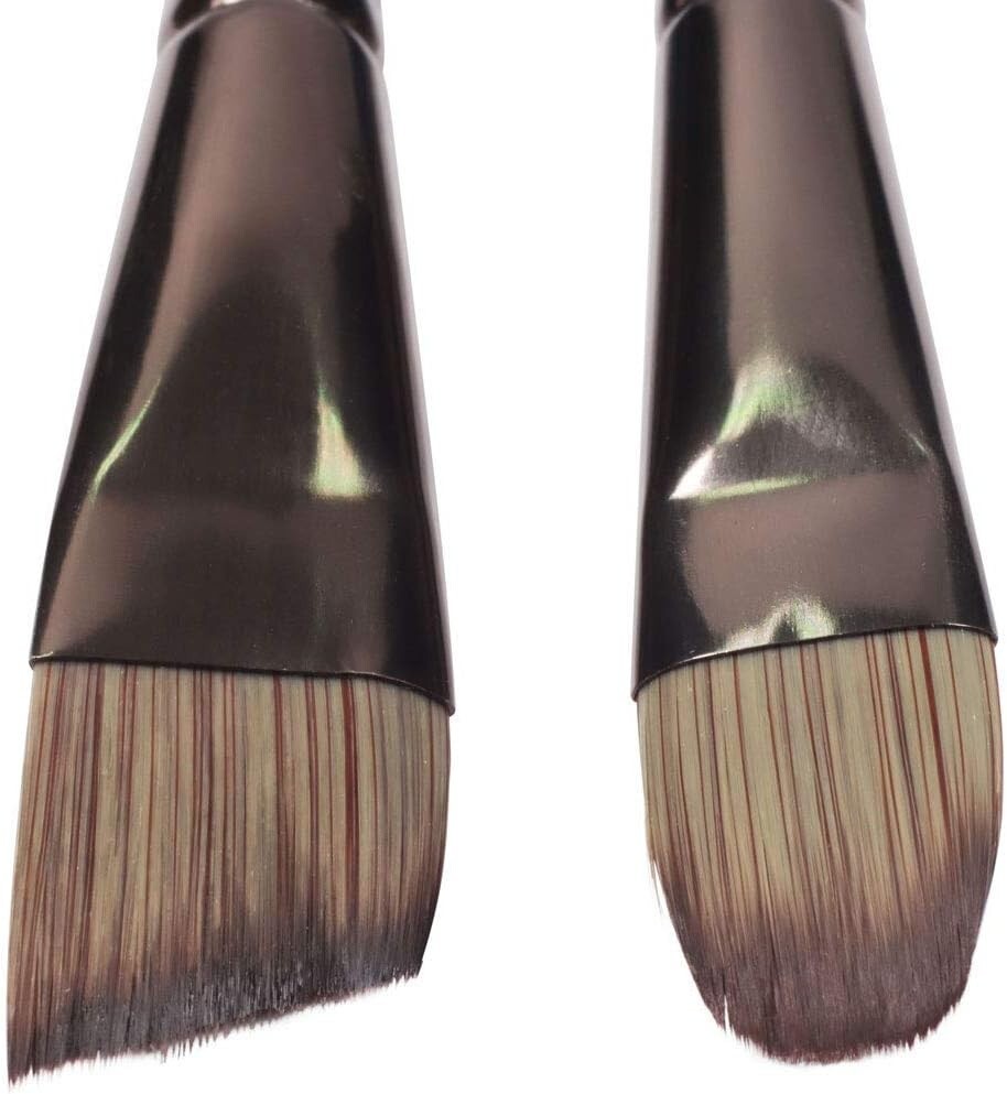 15-Piece Premium Paint Brush Set in Roll Case - Perfect for Artists Everywhere