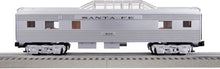 Load image into Gallery viewer, Santa Fe O Gauge Add-On Vista Dome Car - Silver &amp; Gray Detail, Collectible