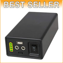 Load image into Gallery viewer, Compact Rechargeable 12V Lithium-Ion Battery Pack for LED, Cameras &amp; Devices