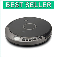 Load image into Gallery viewer, Lightweight Portable CD Player with Anti-Skip &amp; Stereo Earbuds - 10x8x2 inches
