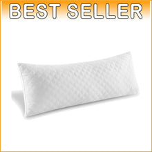 Load image into Gallery viewer, Machine Washable Body Pillow - Large 21"x54" Soft Comfort for Whole Body Support