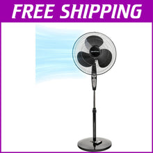 Load image into Gallery viewer, Remote-Controlled 18" Pedestal Fan with Timer, Adjustable Tilt, Whisper-Quiet
