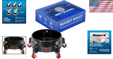 Load image into Gallery viewer, Heavy-Duty Bucket Dolly with Wheels for Effortless Cleaning – 250 lbs Capacity