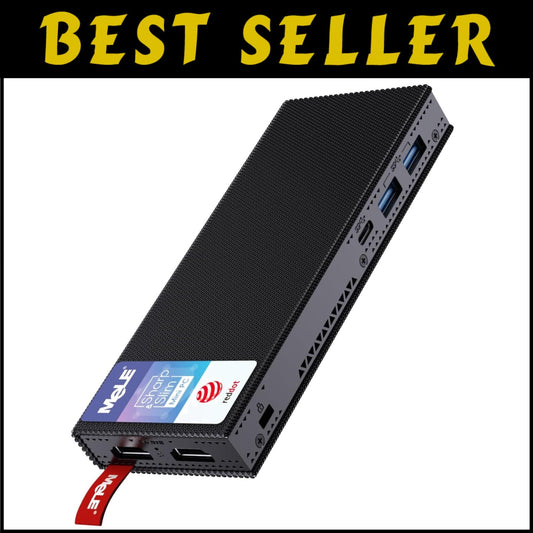 Effortlessly Portable 8GB Windows 11 Pro Mini PC with Expandable Storage Options