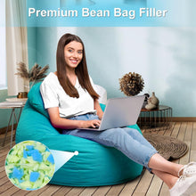 Load image into Gallery viewer, Soft and Safe 40LBS Memory Foam Bean Bag Refill - Ideal for Indoor and Outdoor