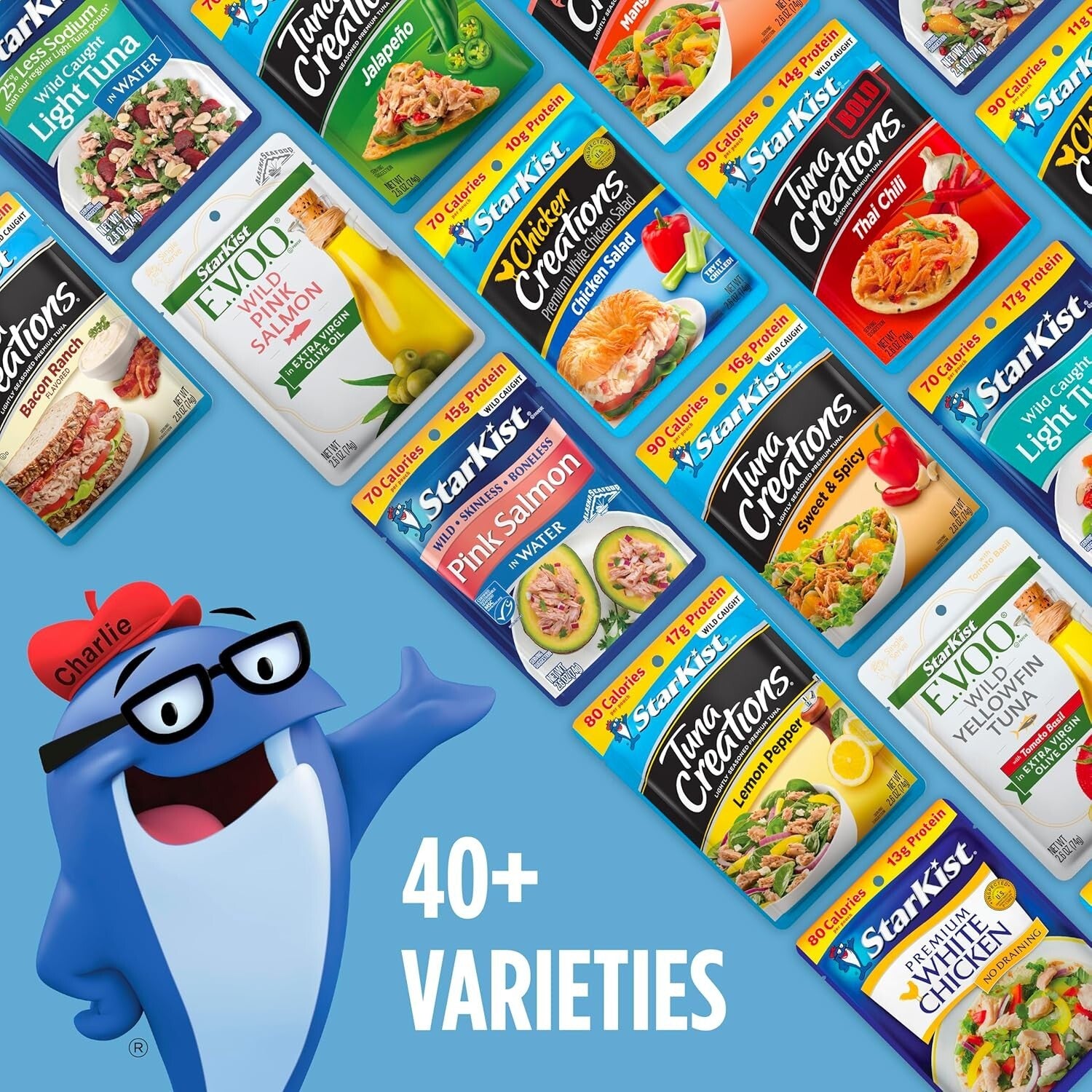 Bulk Sweet & Spicy Tuna Pouches – 2.6 Oz, 24 Packs for Convenient Snacking