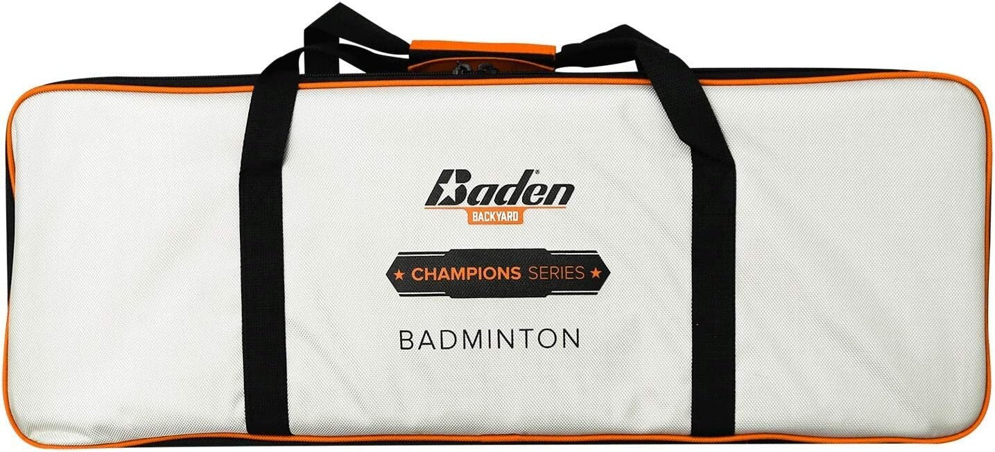Family-Friendly Badminton Set - Regulation Size Net, Poles & Premium Carry Bag