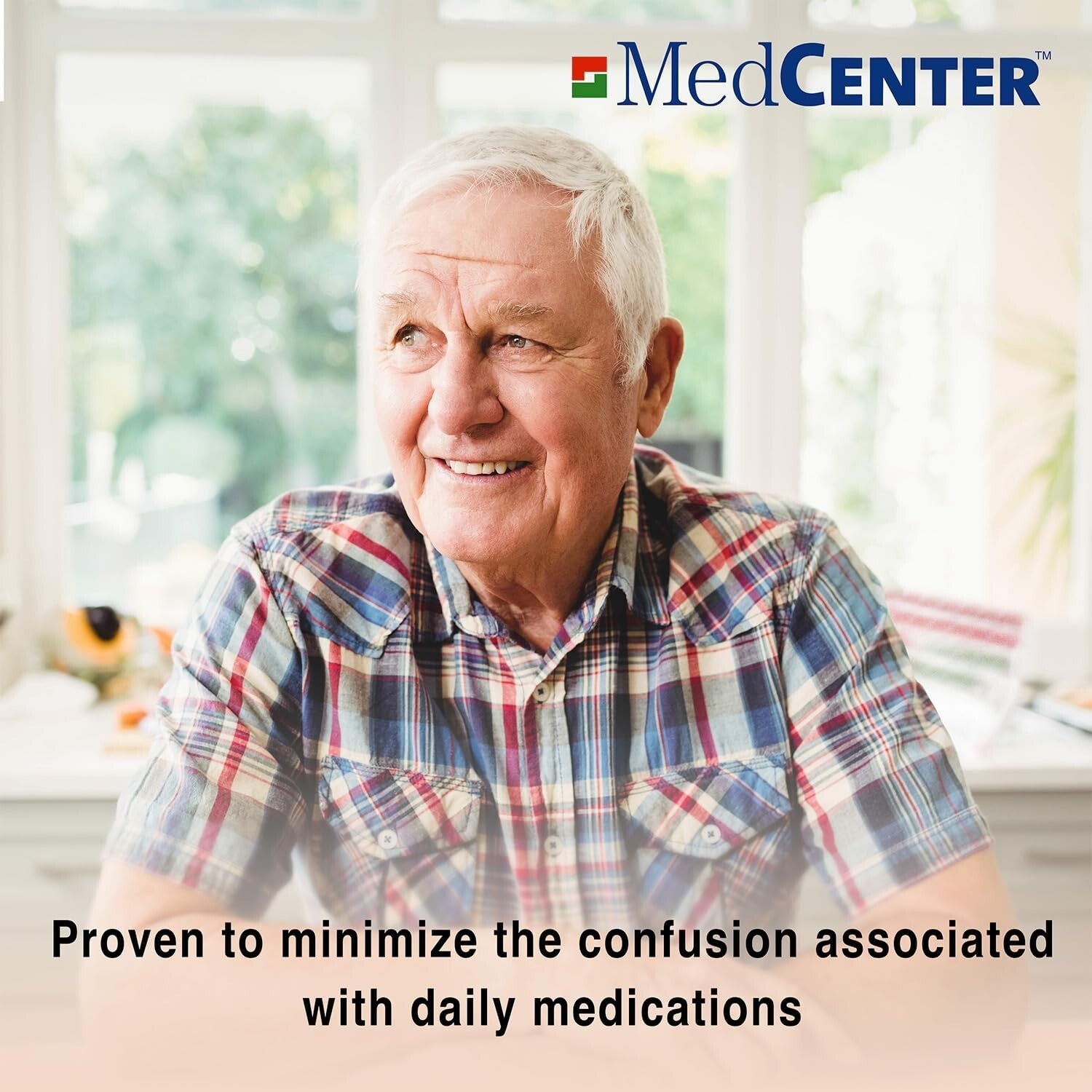 Compact Monthly Pill Box with Talking Alarm - Ideal for Seniors & Caregivers