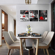 Load image into Gallery viewer, High-Quality Black and White Wine Barrel Canvas Art - 16x24 Each Panel