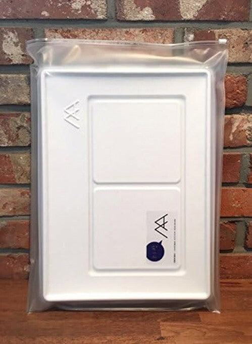 Aqua-Pro 51-Well Artist Palette with Lid & Zipper Bag - Spill-Resistant Design