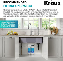 Load image into Gallery viewer, Durable Spot-Free Stainless Steel Drinking Water Faucet - Purita High-Arc Design