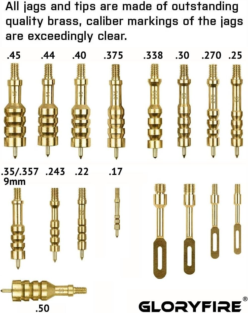 Efficient Gun Cleaning Kit with Sturdy Carry Case - Perfect for Any Gun Owner