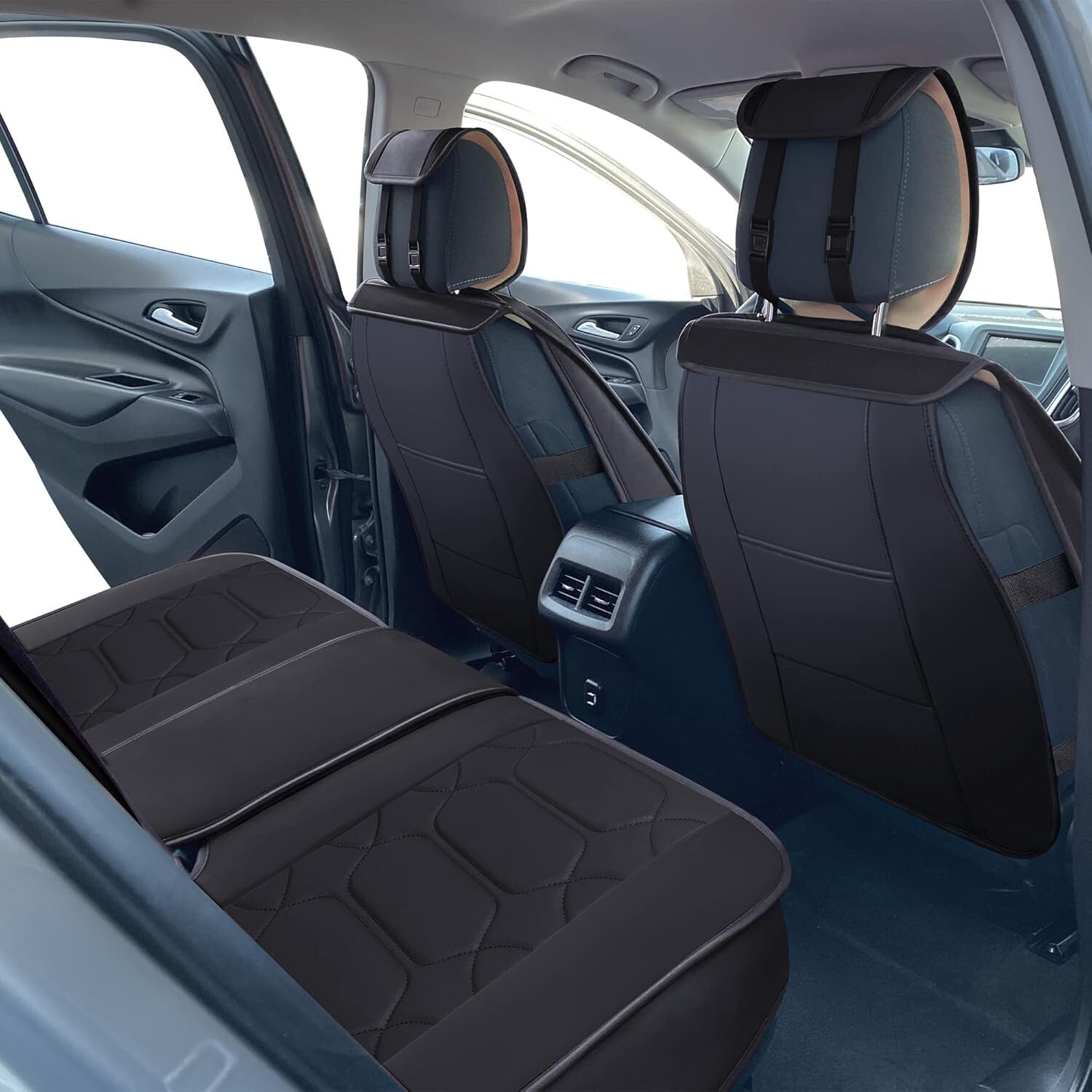 Custom Fit Waterproof Faux Leather Seat Covers for Chevy Equinox 2010-2025