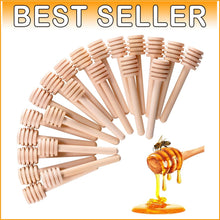 Load image into Gallery viewer, 150 Eco-Friendly 3-Inch Wooden Honey Dipper Sticks for Elegant Gifting