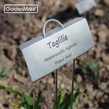 Load image into Gallery viewer, Weatherproof 50-Pack Zinc Plant Labels - Durable 11.5" Metal Garden Markers