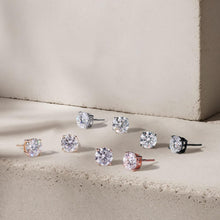 Load image into Gallery viewer, Lab Created Moissanite Earrings, D Color Clarity, Perfect Gift for Any Occasion