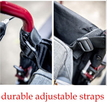 Load image into Gallery viewer, Extra-Large Scooter Wheelchair Backpack with Insulated Compartment &amp; Cup Holder
