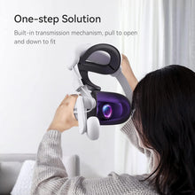 Load image into Gallery viewer, Integrated 6400mAh Audio Head Strap for Quest 2 - Ultimate VR Experience