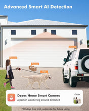 Load image into Gallery viewer, Solar Powered 2K Security Camera with 5 Preset Positions for Total Coverage