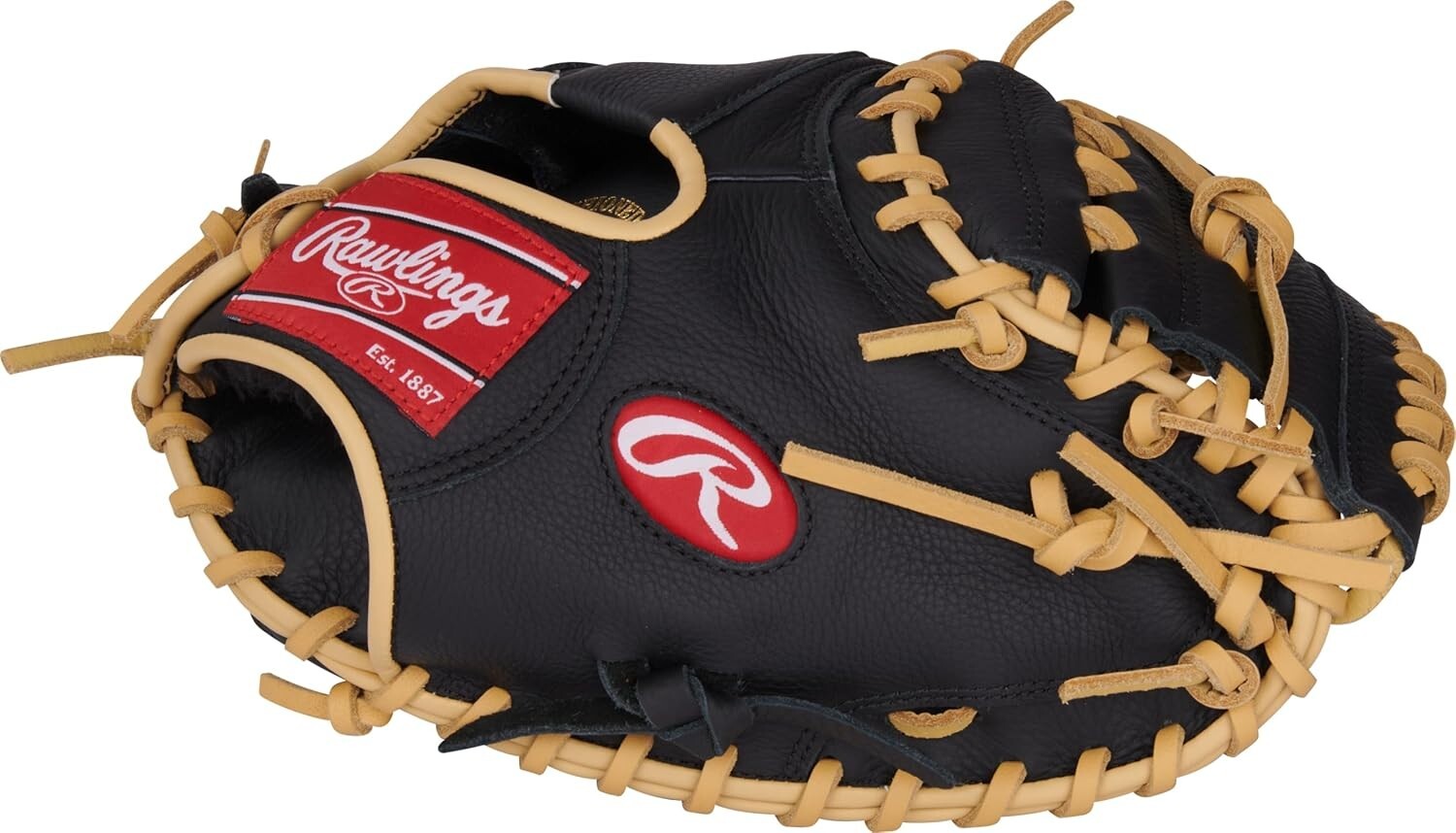 32" Youth Baseball Catcher's Glove - Pro Fit Leather Design for Right Hand Throw