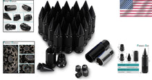 Load image into Gallery viewer, Durable 24PC M14X1.5 Lug Nuts Kit - Anti-Theft Alloy with Spline Keys Included