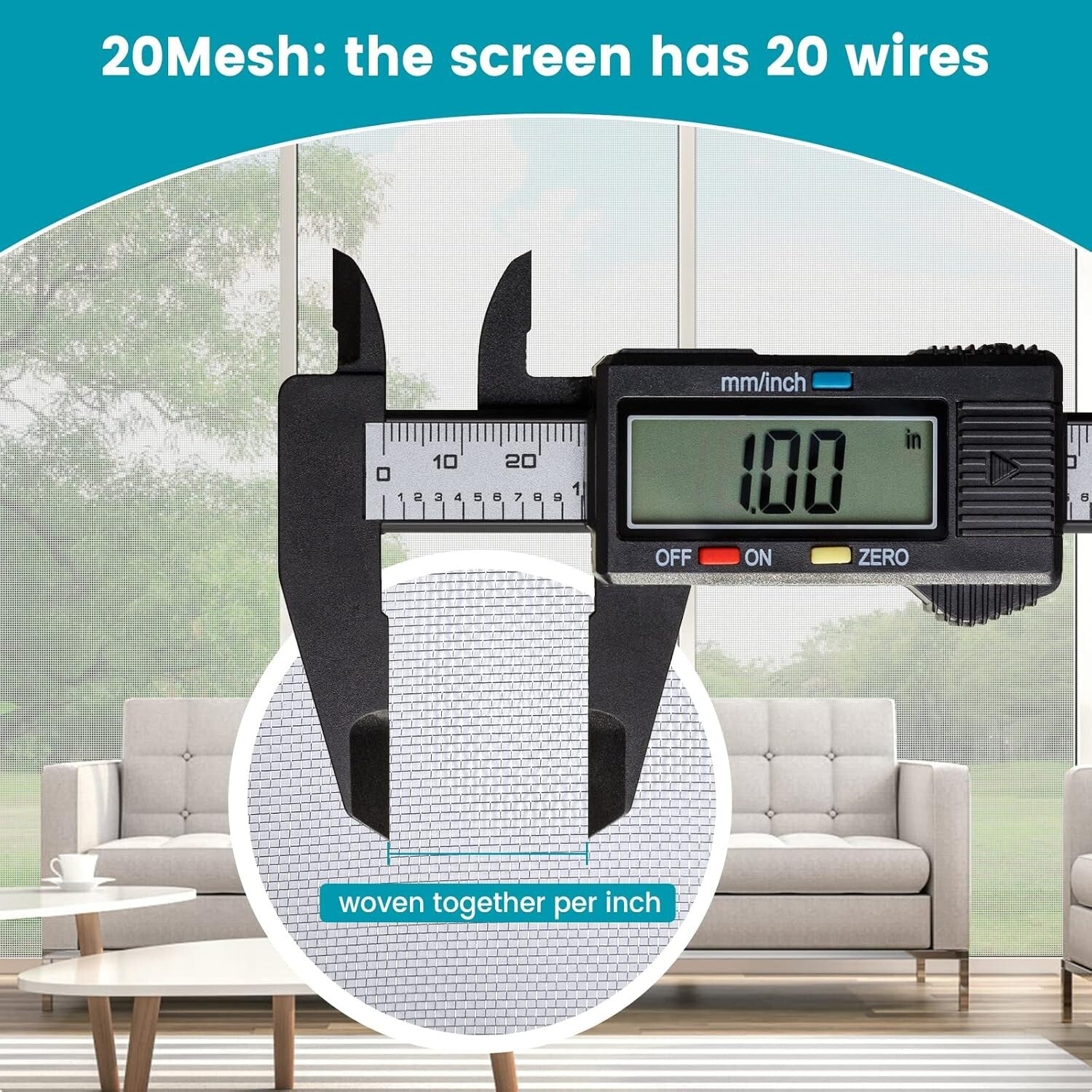 Premium Quality 304 Stainless Steel Mesh 47" x 200" - Pet-Friendly Window Screen